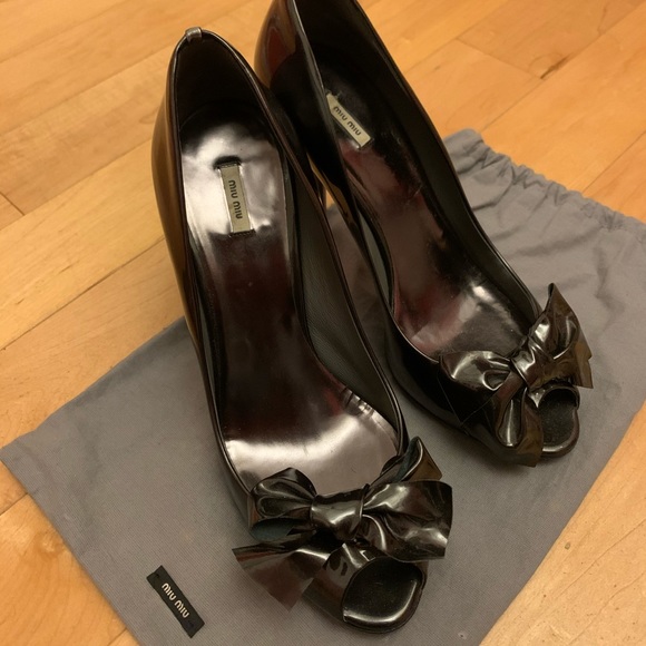 Miu miu Peeptoe pumps - Picture 2 of 5